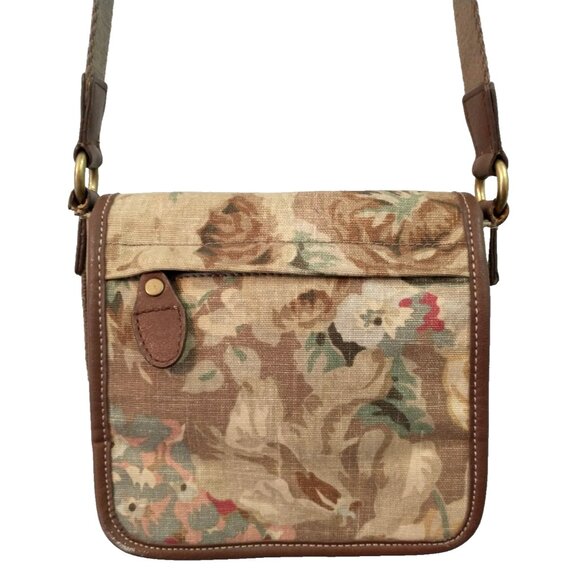 Fossil Vintage The Original Premium Bag Canvas Crossbody N. 054 Purse -7x7.5x2.5 - Picture 1 of 15